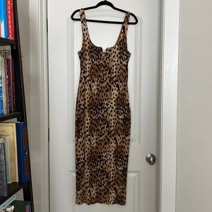 NWT sassy good American leopard dress